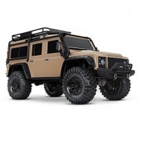 TRX-4 1/10 4WD RTR Land Rover Defender D110 Desert Sand Edition w/ TQi Traxxas Link