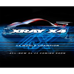 X4 2023 Specs Luxury 1/10 4WD Touring Car Kit Graphite Edition EP
