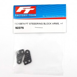RC10B74 FT +1 Steering Block Arms